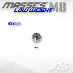 MASSE LW 22mm M8 1AS